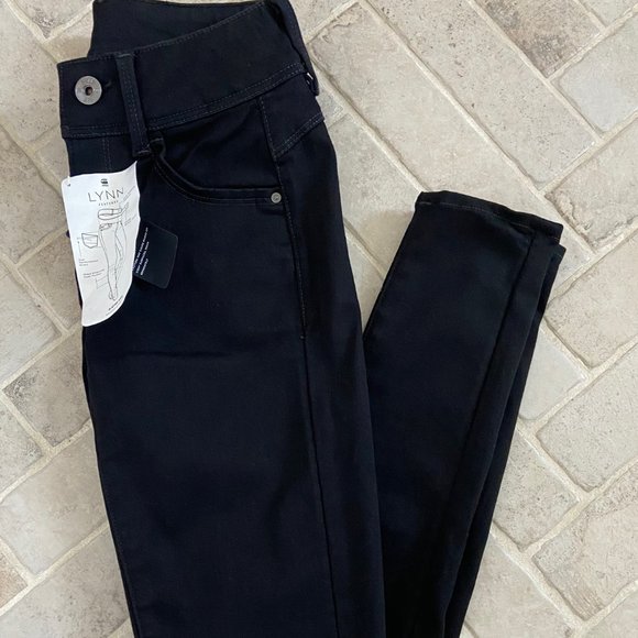 G-Star Women's LYNN MID SUPER SKINNY BLACK JEANS , NWT, W25 L32 - Picture 7 of 7